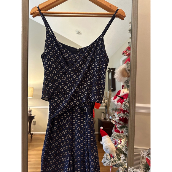 Women's Michael Kors Jumpsuit, M, Navy, Gold - Picture 3 of 6